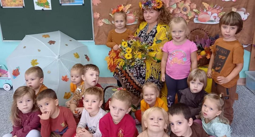 Przedszkolaki z Krasów powitały jesień