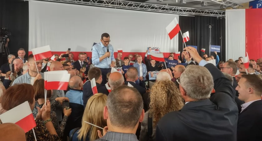 Spotkanie wyborcze Mateusza Morawieckiego w Mysłowicach