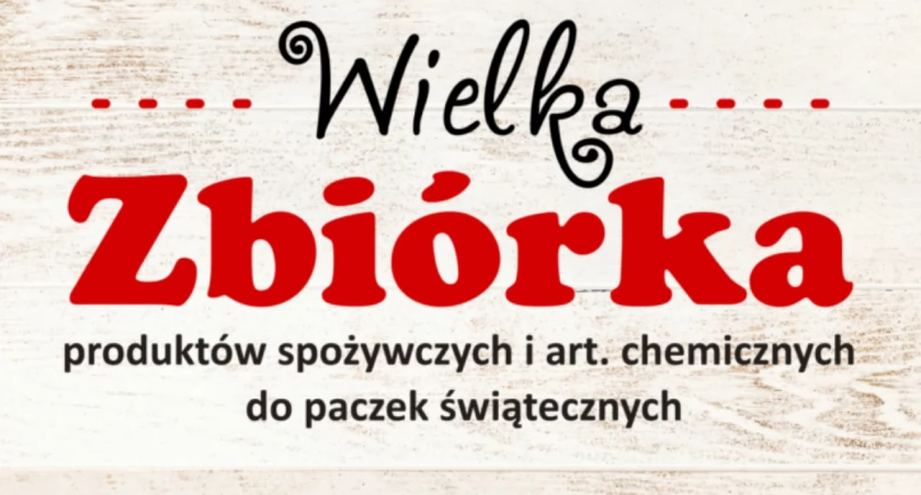Ruszyła zbiórka produktów do paczek świątecznych dla potrzebujących