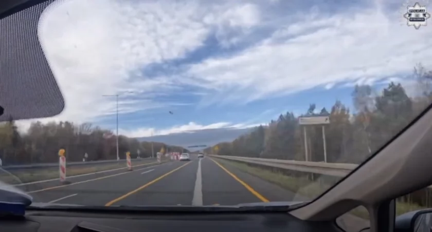 Mysłowiccy policjanci nadzorowali autostradę A4