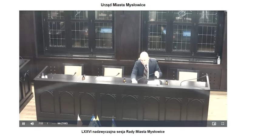 Kolejna nadzwyczajna sesja Rady Miasta Mysłowice zwołana w sprawie obligacji - zakończona
