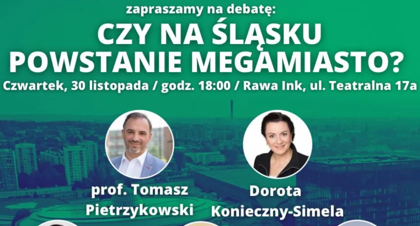 Czy na Śląsku powstanie megamiasto? Zaproszenie na debatę
