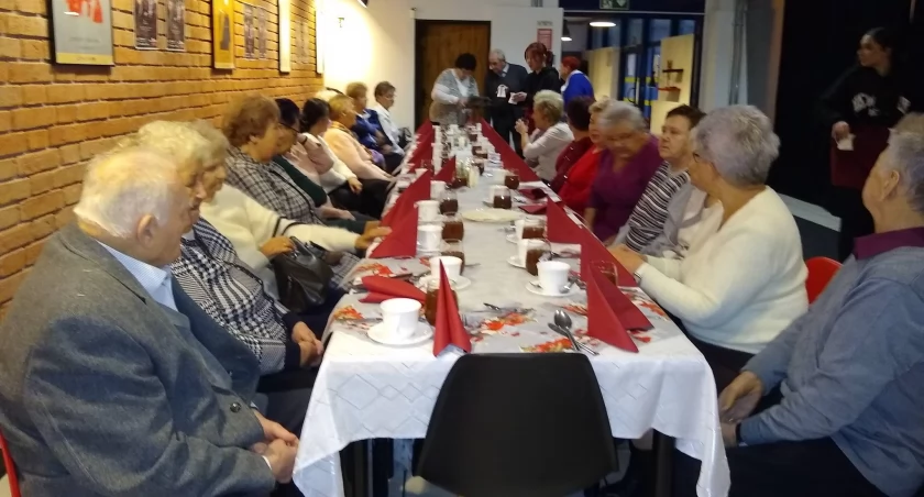 Wigilia Związku Emerytów, Rencistów i Inwalidów Koło Brzezinka