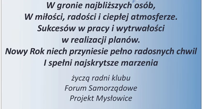 Życzenia: Forum Samorządowe