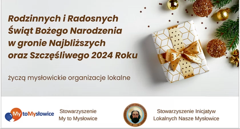 Życzenia: Stowarzyszenia My To Mysłowice i Nasze Mysłowice