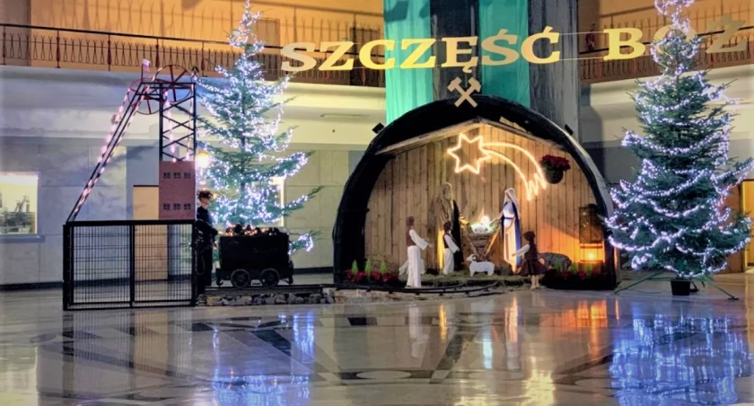 Bożonarodzeniowa szopka w KWK Mysłowice-Wesoła