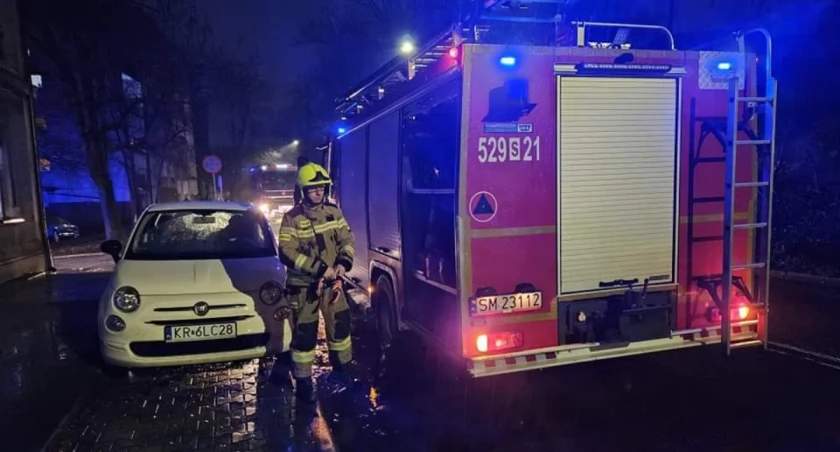 Zadymienie na Słowackiego 