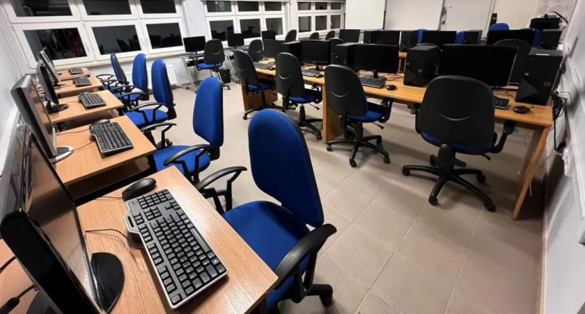 Zmodernizowana pracownia komputerowa w SP5