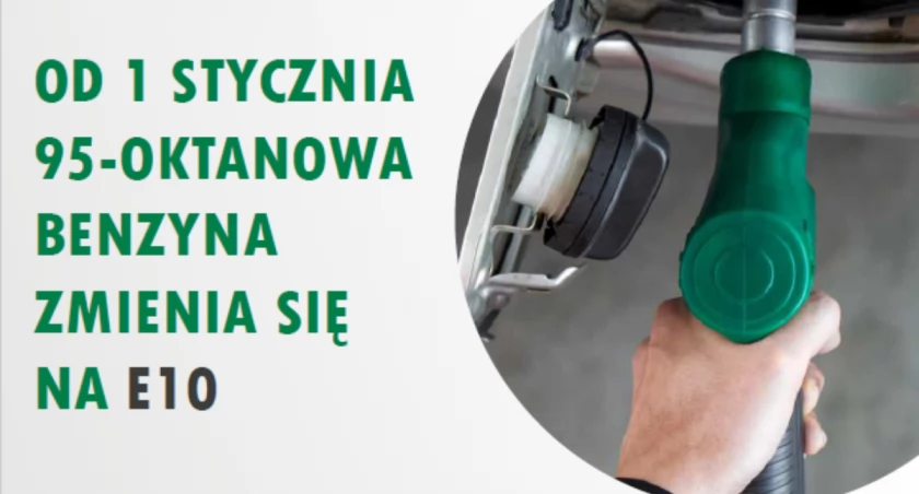 Nowe paliwo E10 od stycznia na stacjach benzynowych