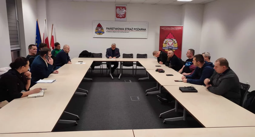 Rozmawiali o aktualnej sytuacji OSP