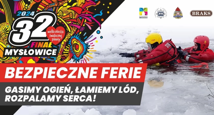 Bezpieczeństwo na lodzie – pokazy w Parku Słupna