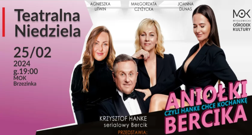 Teatralna Niedziela w MOK. Krzysztof Hanke w roli głównej
