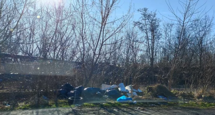 Mysłowice witają śmieciami