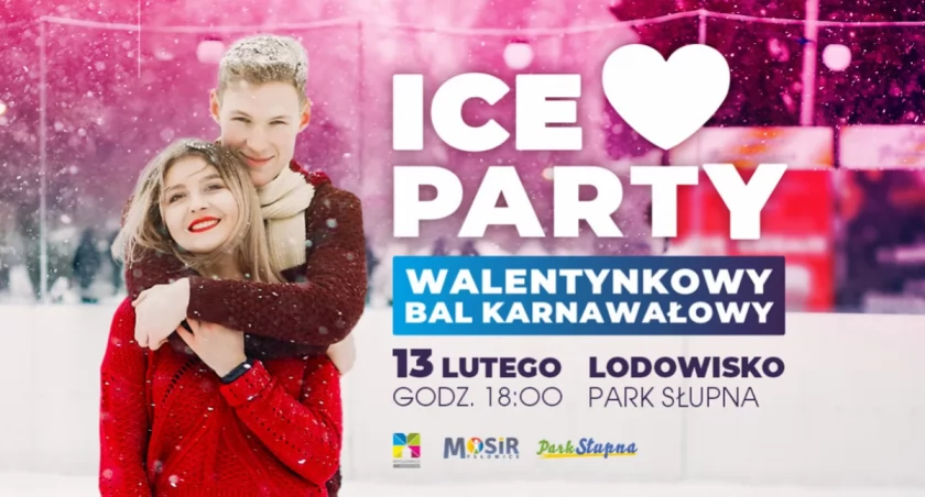Walentynkowe party na lodowisku