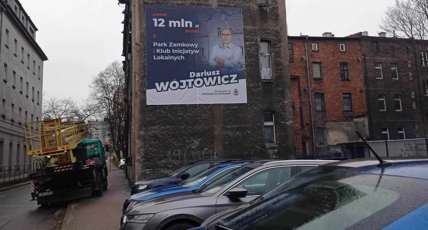 Można wynająć od MZGK elewację na materiały wyborcze