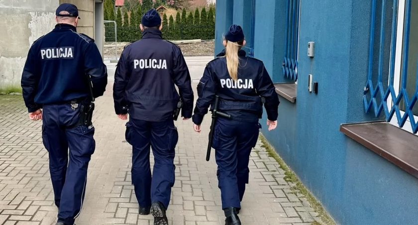 Słuchacze szkoły policji patrolują ulice Mysłowice