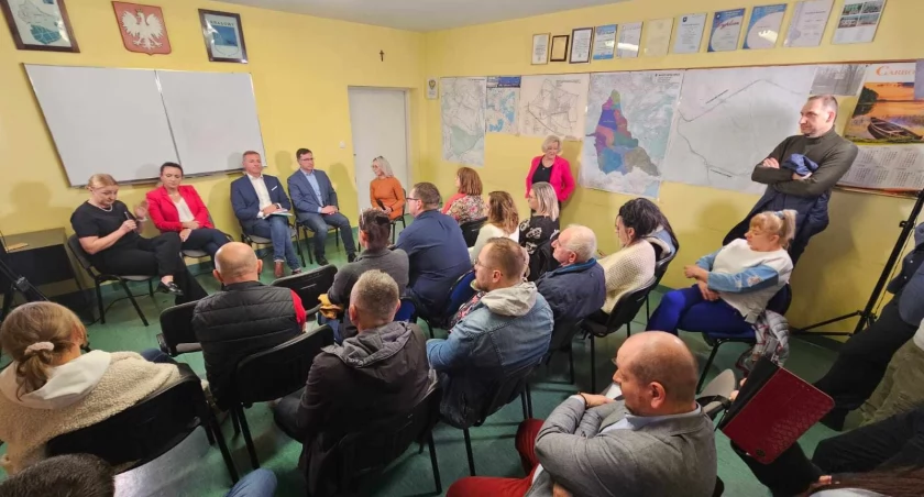 W Krasowach spotkanie o problemach a nie okazja do wyborczej kampanii