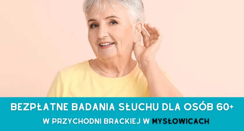 Bezpłatne badania słuchu dla osób 60+