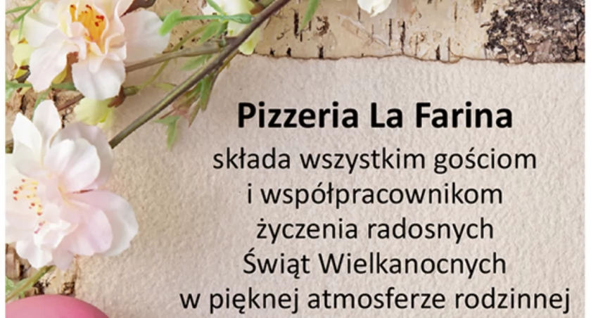 Pizzeria La Farina życzy radosnych świąt