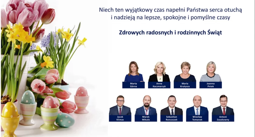 Życzenia wielkanocne od radnych Koalicji Obywatelskiej 