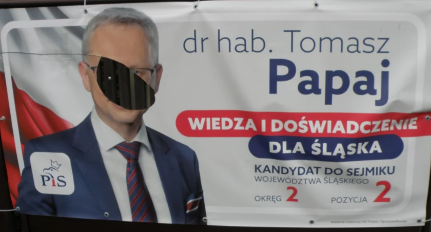 Morgi. Zniszczone zostały bannery jednego kandydata