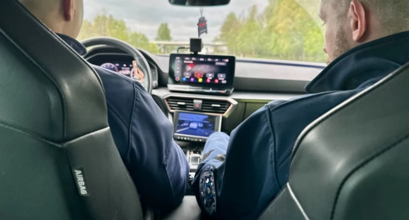 Policjanci z wideorejestratorem patrolowali ulice Mysłowic