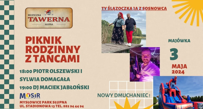 Majówkowy piknik rodzinny w Parku Słupna