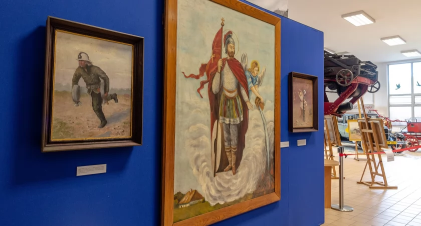 Pożarnictwo w malarstwie - nowa wystawa w Centralnym Muzeum Pożarnictwa