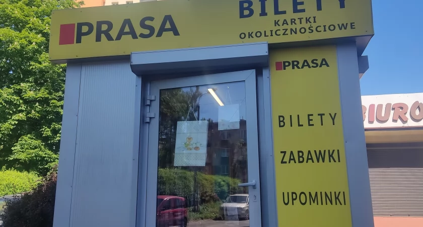 Próba napaści na kiosk 