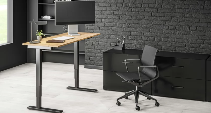 Biurko stojące elektryczne – zdrowie i ergonomia w jednym