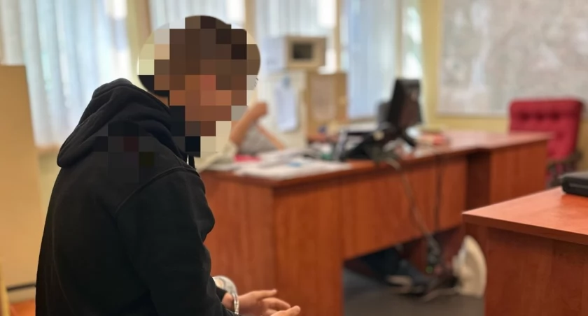 18-letni włamywacz w rękach policji