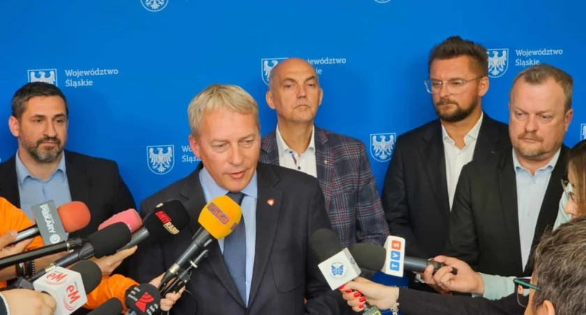 Wojciech Saługa spotkał się z samorządowcami w sprawie budowy DTŚ Wschód