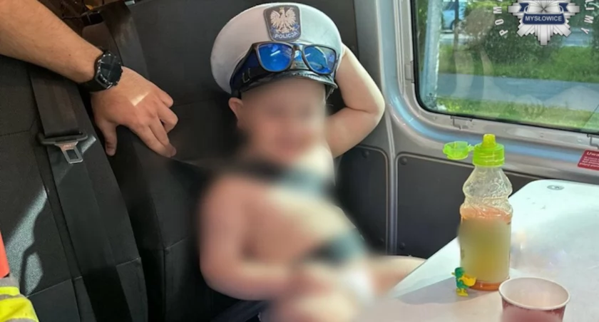 3-latek wyszedł sam z domu, kiedy tata spał