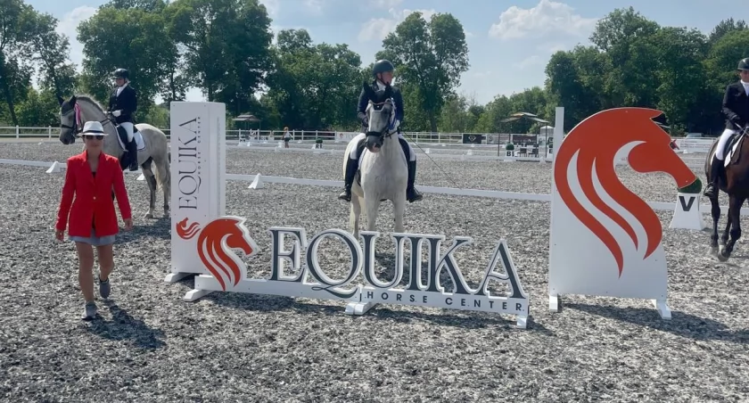 Agnieszka Helbik-Kuśmierz ze stadniny Arabka  znowu na podium