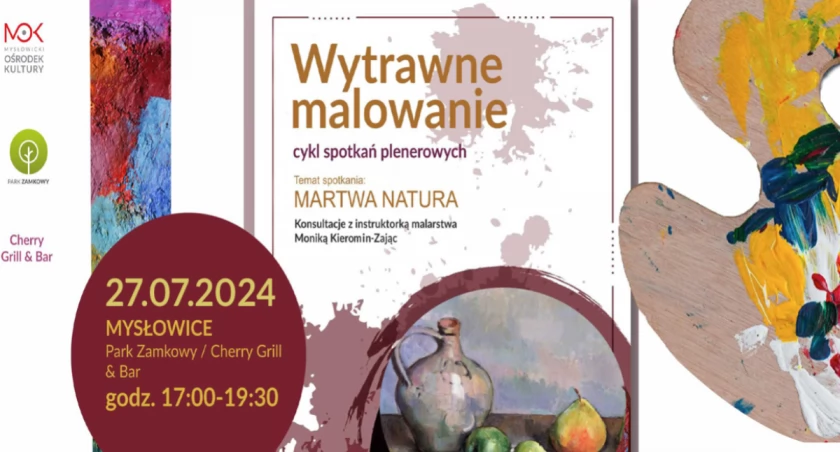 Wytrawne malowanie odbędzie się w Parku Zamkowym