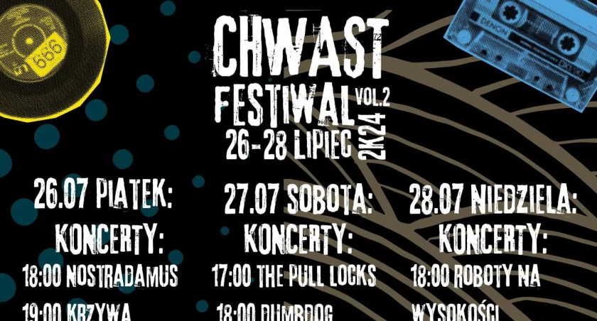 Mistrzostwa Mysłowic w Rzucie Beretem, konkurs na najsilniejszą klatę i łapę, dużo muzyki - czyli Chwast Fest w ten weekend w Mysłowicach