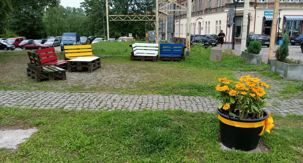 Nowy kącik wypoczynkowy na Rynku