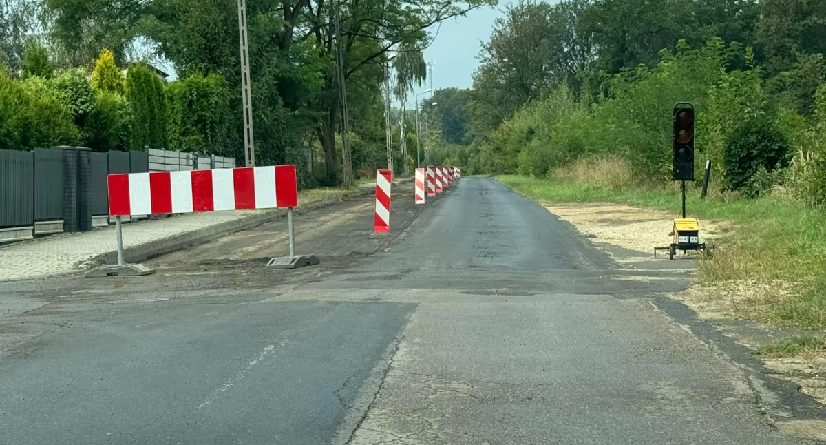 Rozpoczął się remont ulicy Leśnej