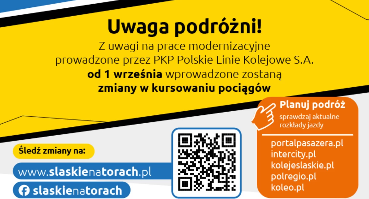 Informatorzy Kolei Śląskich na katowickim dworcu