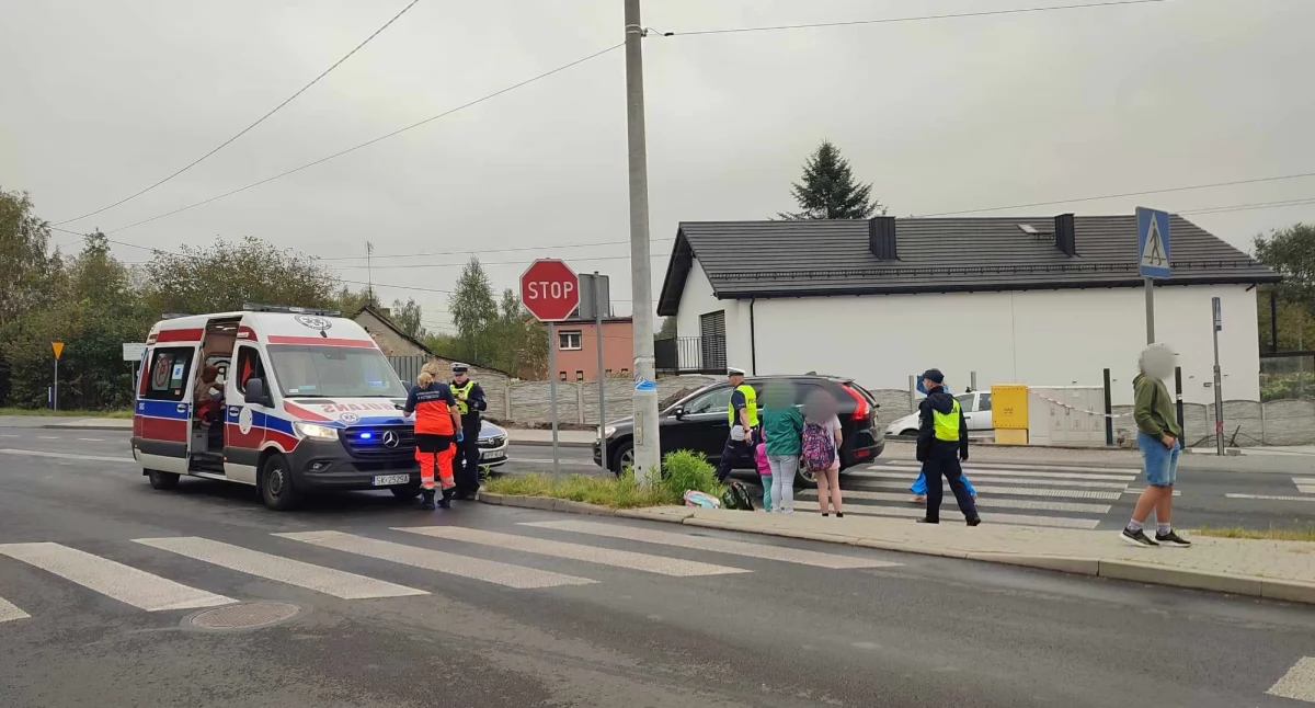 Popołudniowe zdarzenia na ulicach Mysłowic