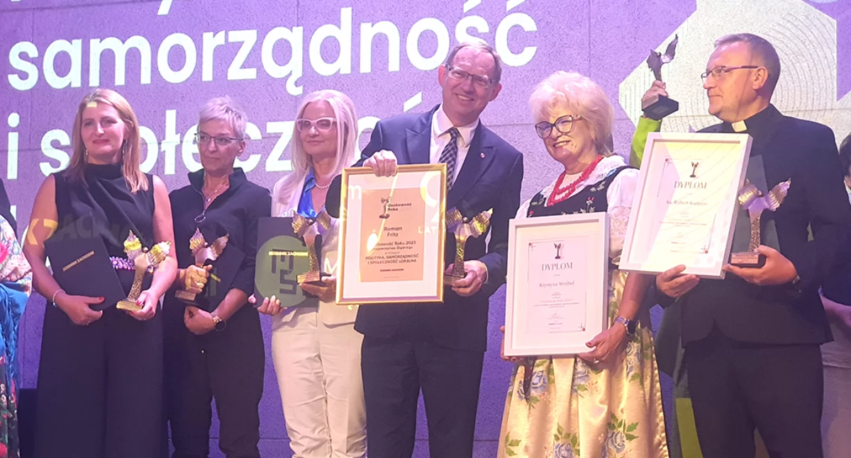 Uroczysta gala 320 m pod ziemią
