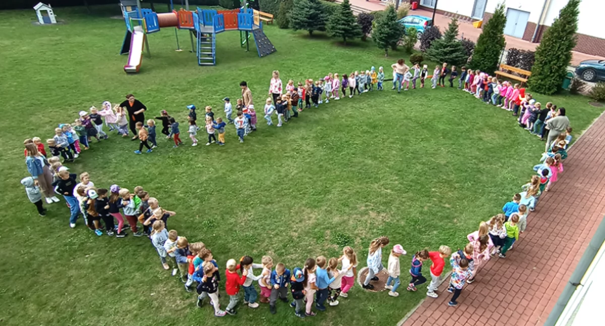 Sportowo w Przedszkolu Miejskim nr 1 w Imielinie