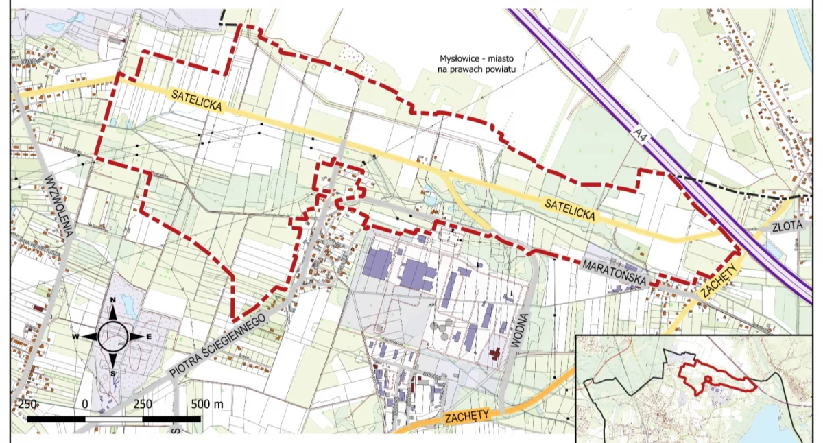 Powstanie miejscowy plan dla ul. Satelickiej