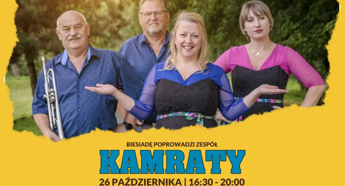 Biesiada w GOK z zespołem Kamraty