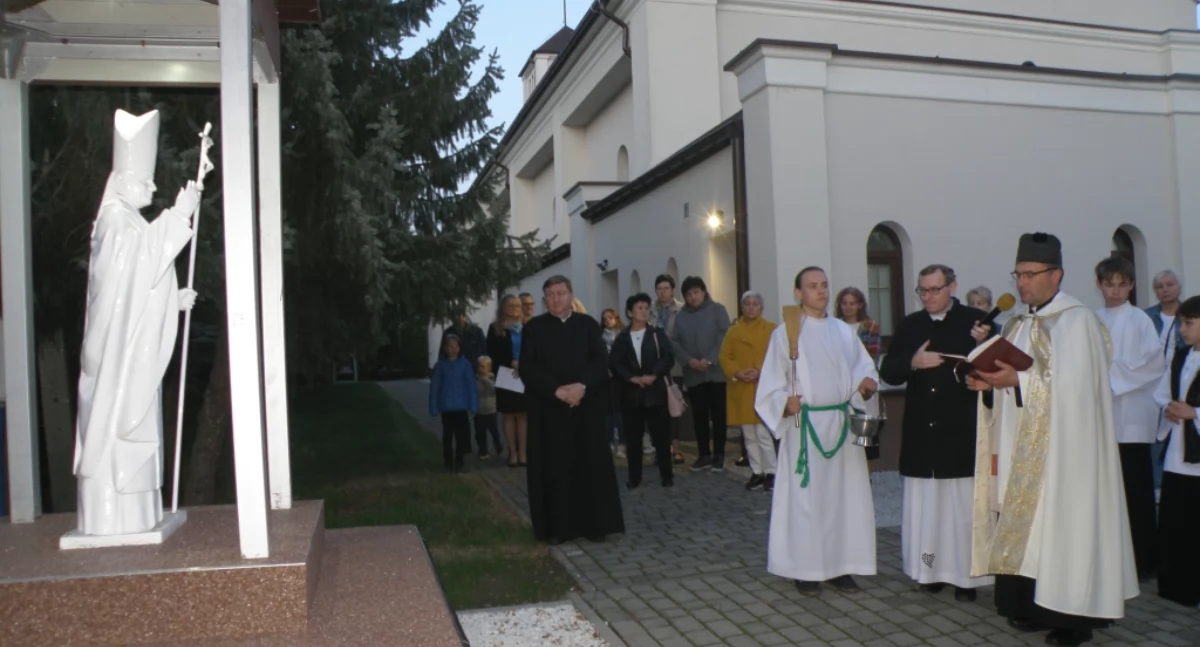 Poświecenie kaplicy św. Jana Pawła II