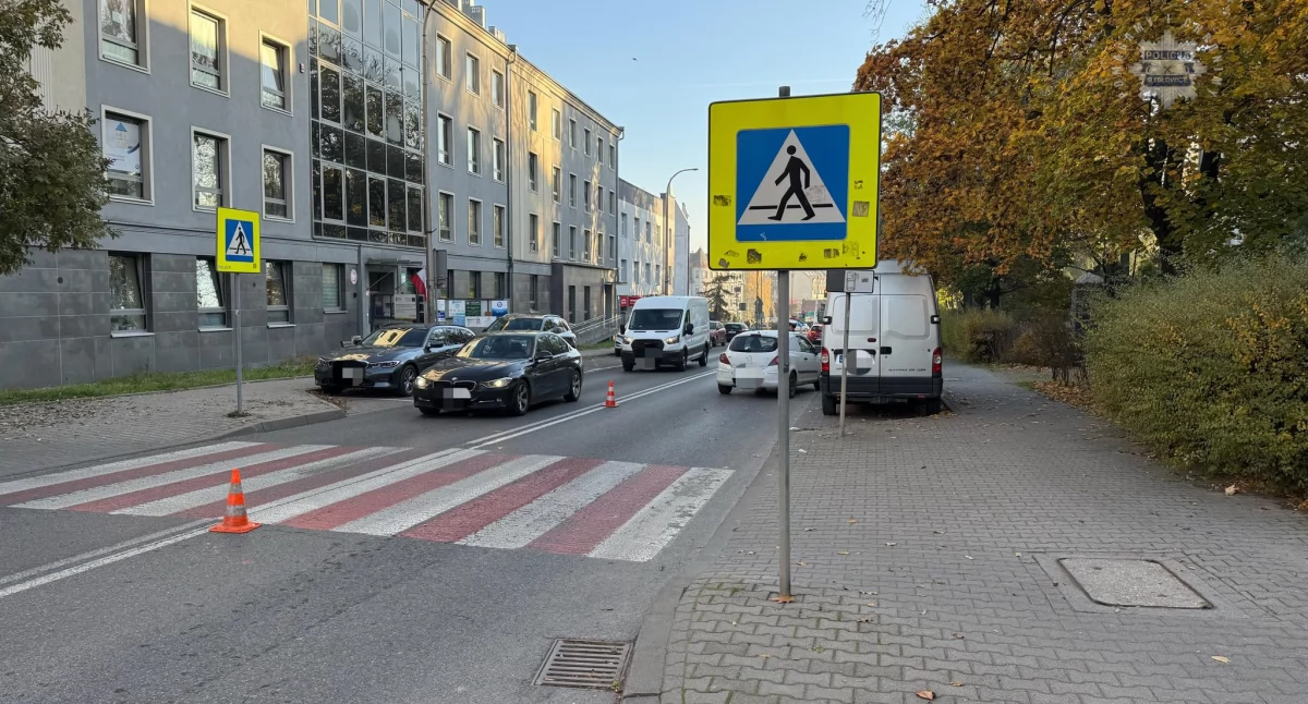 Potrącenie nastolatki na ul. Mikołowskiej