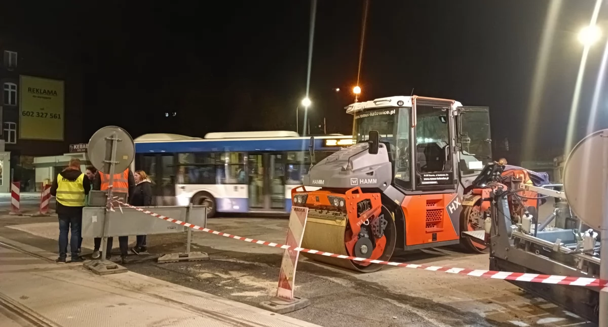 Nocne roboty drogowe na Krakowskiej i Towarowej. Będą utrudnienia w ruchu