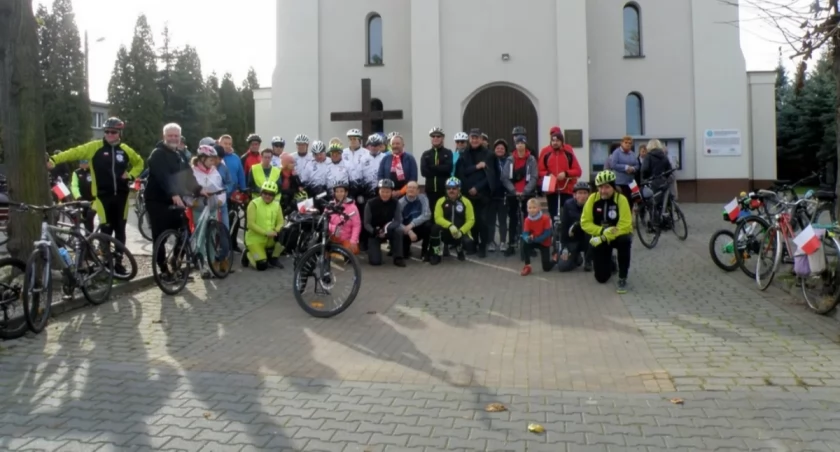 Rowerowy rajd w Narodowe Święto Niepodległości 