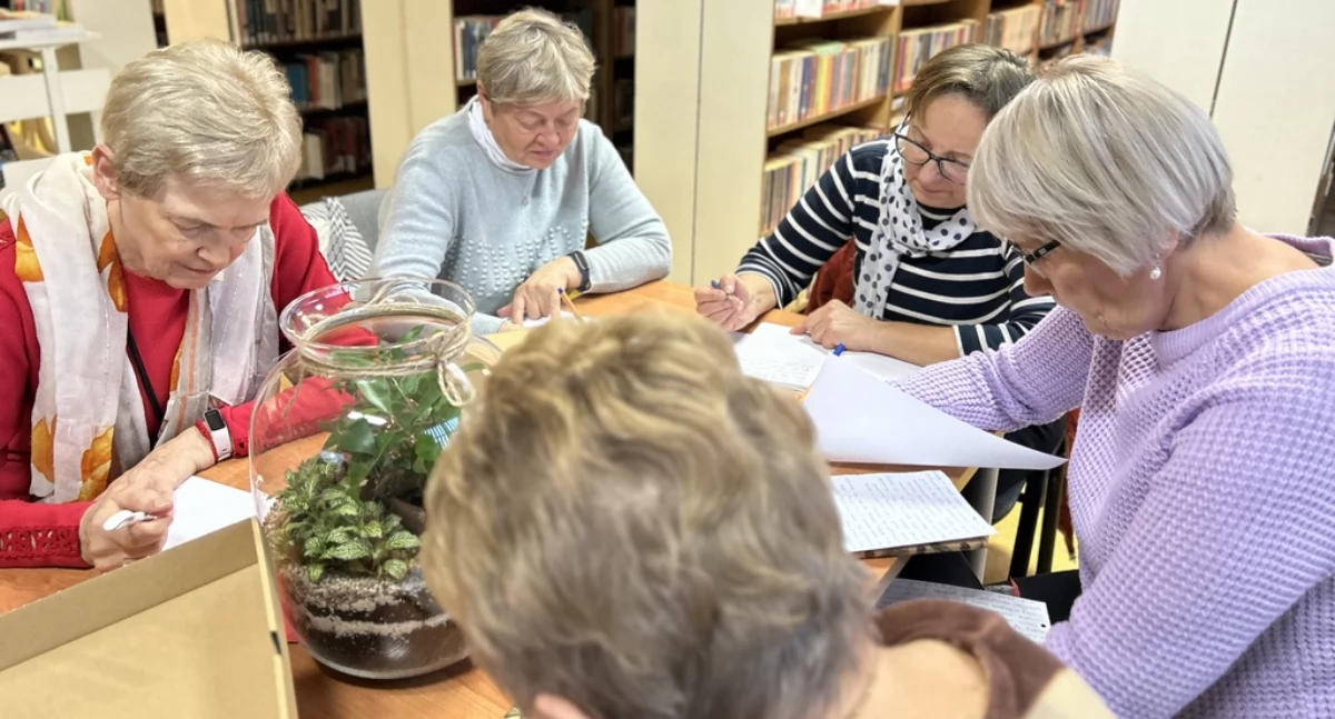 Leśne warsztaty z seniorami