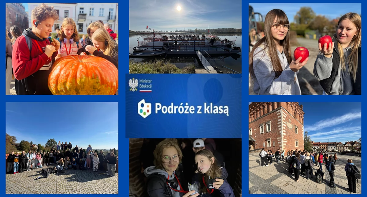 Podróżowali z klasą – siódmoklasiści z SP2 Imielin w Sandomierzu
